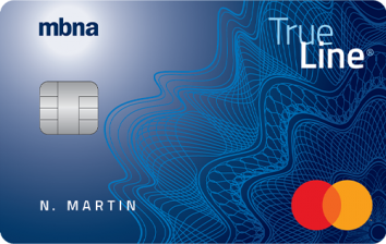 MBNA True Line Mastercard.