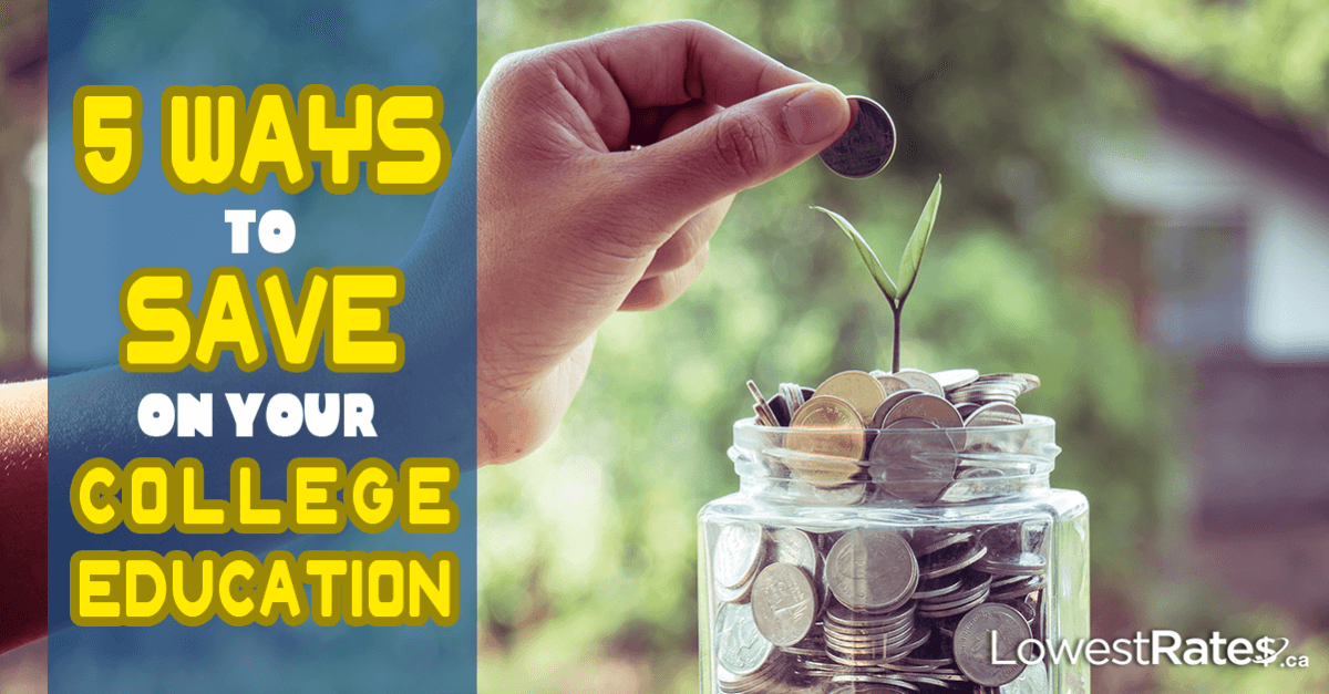 5 Ways to Save on Your College Education