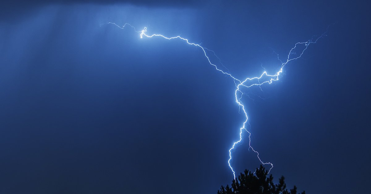 lightning strike sets off fire and guts home in windsor suburb