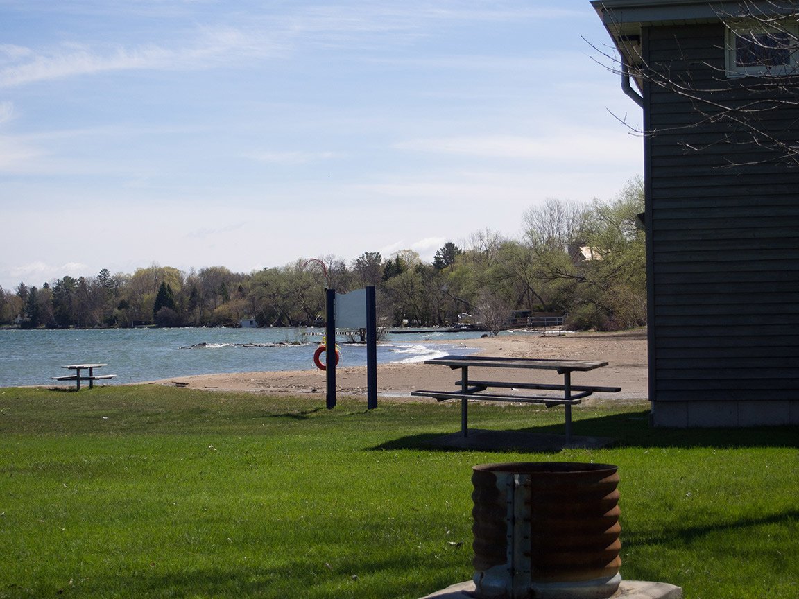 A Georgina, Ontario beach