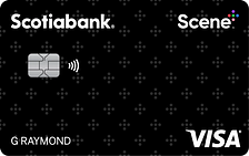 Scotiabank<sup>®*</sup> Scene+<sup>™ </sup> VISA* Card