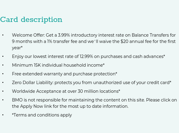 bmo preferred rate mastercard travel insurance