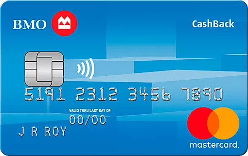BMO CashBack Mastercard<sup>®</sup>*
