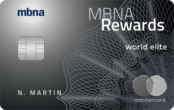 MBNA Rewards World Elite® Mastercard® image