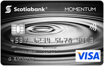 Scotia Momentum® VISA* Card image
