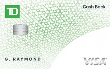 TD Cash Back Visa* Card image