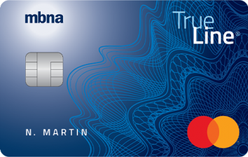 MBNA True Line Mastercard.